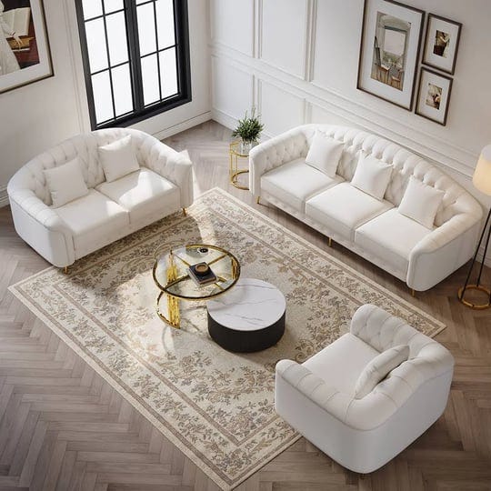 3-pieces-beige-leather-sofa-living-room-set-arm-sofa-with-pillows-hotel-sofa-cafe-loveseat-1