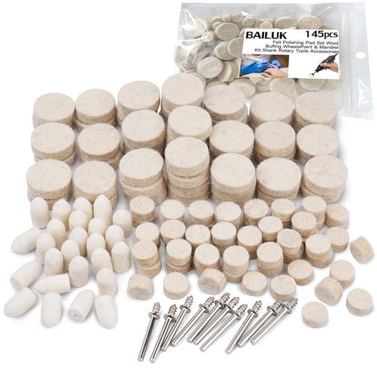 bailuk-felt-polishing-buffing-wheel-145pcs-wool-felt-polishing-pad-wheel-professional-accessories-po-1