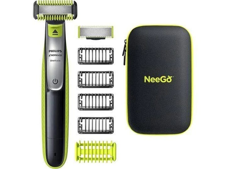 philips-norelco-oneblade-hybrid-electric-beard-trimmer-and-shaver-kit-razor-for-men-neego-case-1