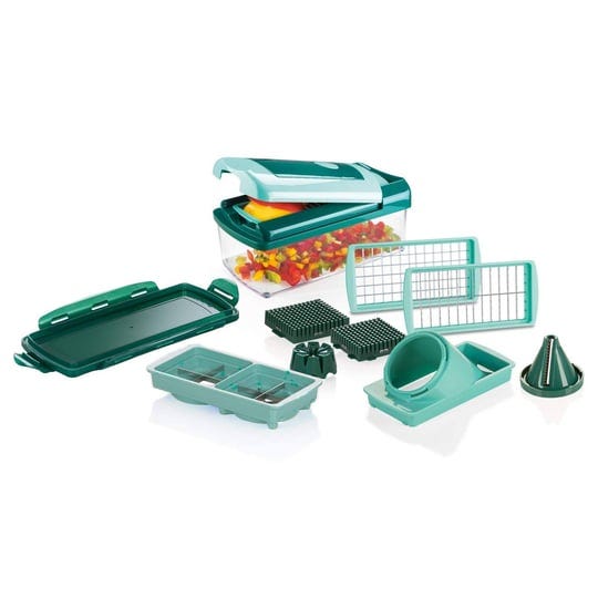 genius-a34035-nicer-dicer-fusion-smart-vegetable-cutter-set-12-piece-chopper-with-collection-contain-1