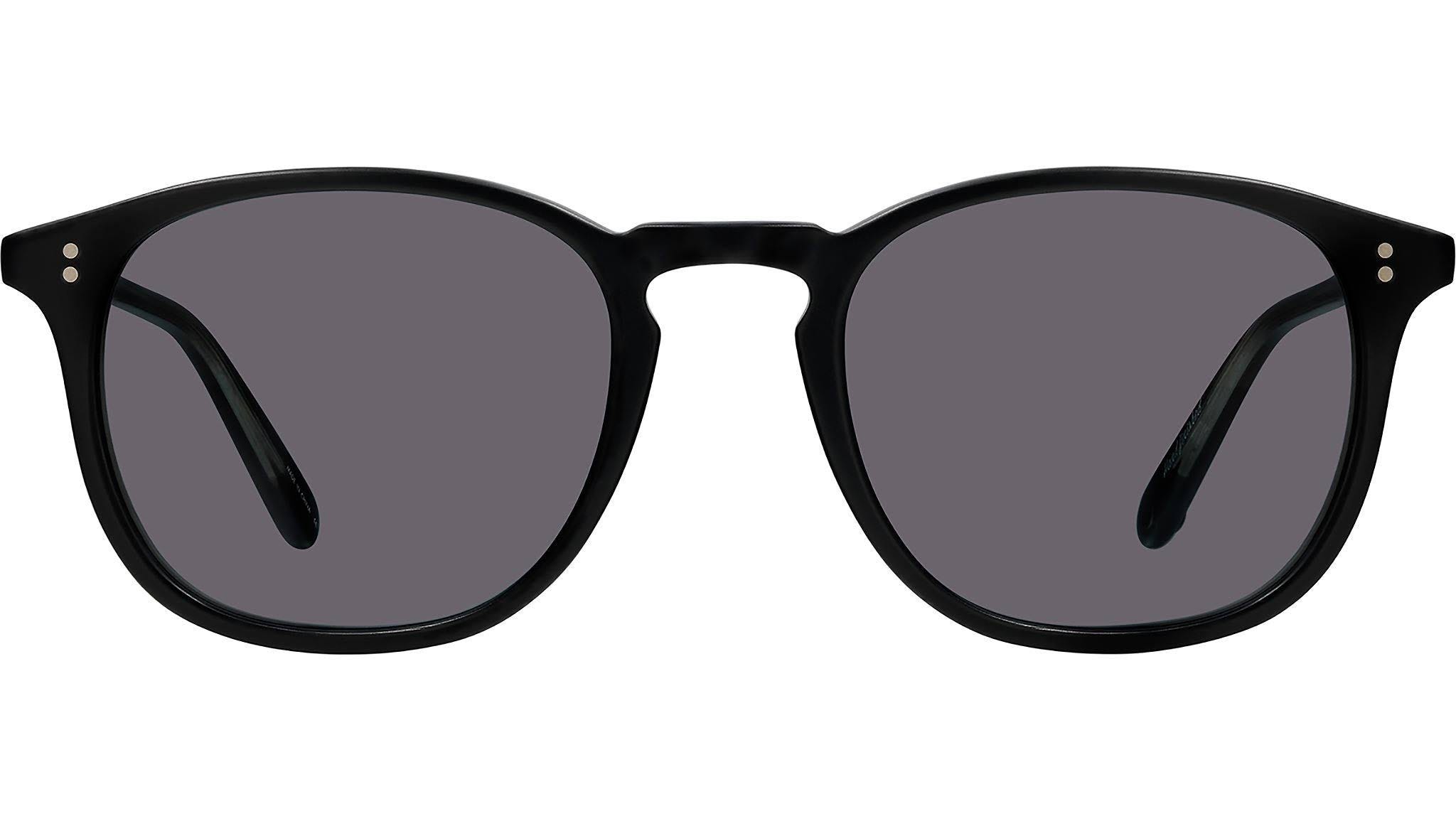 Sleek Black Square Polarized Sunglasses | Image