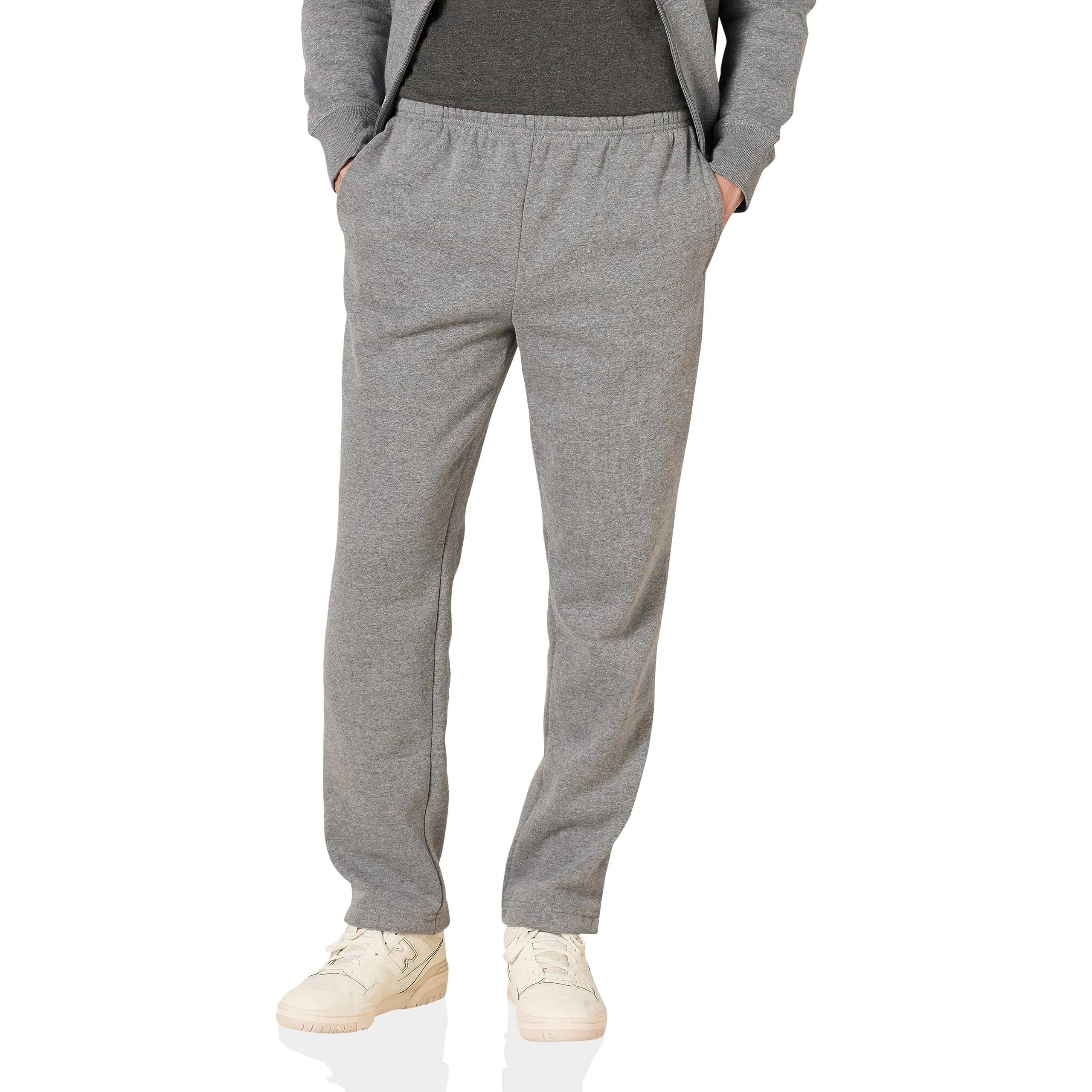 Amazon Essentials Men's Fleece Light Grey Sweatpants | Image