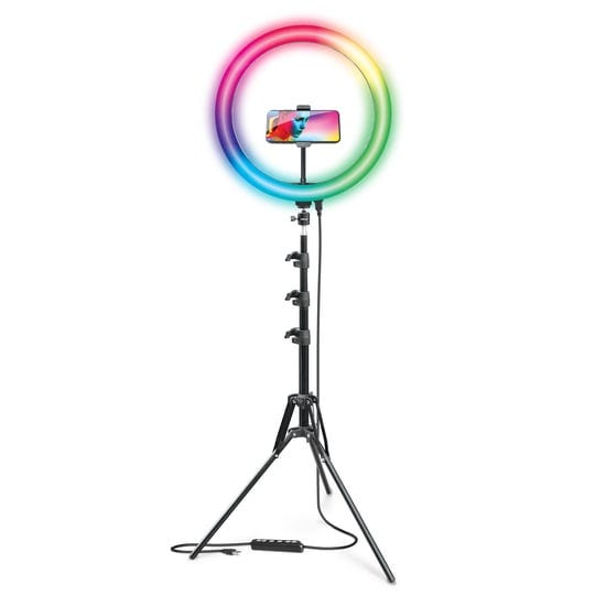 bower-rgb-selfie-ring-light-studio-kit-with-wireless-remote-control-and-tripod-16-in-1