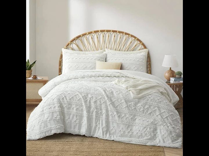 oli-anderson-white-queen-comforter-set-tufted-jacquard-geometry-bedding-set-3-pieces-boho-shabby-chi-1