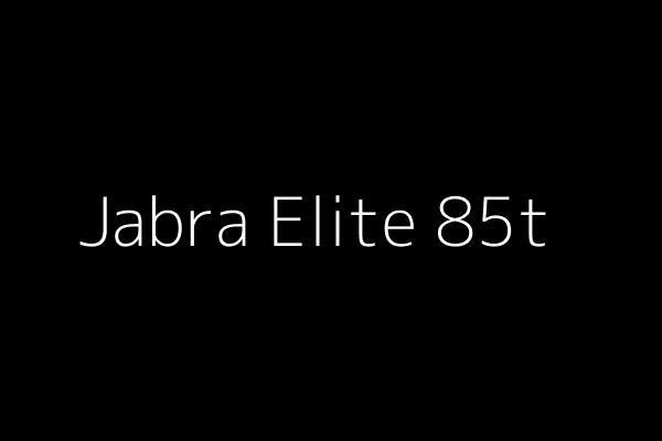 Jabra Elite 85t