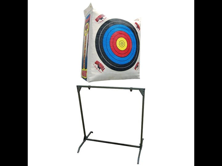 morrell-targets-supreme-range-adult-archery-bag-target-and-hme-30-inch-bag-stand-1