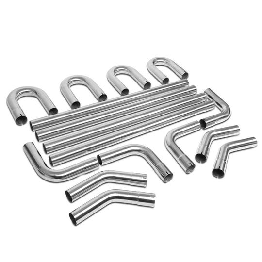 dna-motoring-ztl-25ss-universal-16-piecese-2-5od-steel-diy-custom-exhaust-pipe-kit-straight-u-bands-1