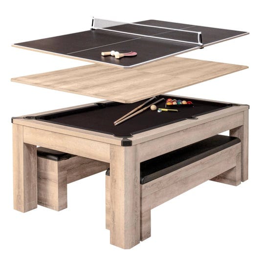 hampton-3-in-1-combo-table-billiards-ping-pong-dining-1