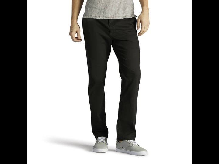 mens-lee-performance-series-extreme-comfort-khaki-slim-fit-flat-front-pants-black-size-30x29-1