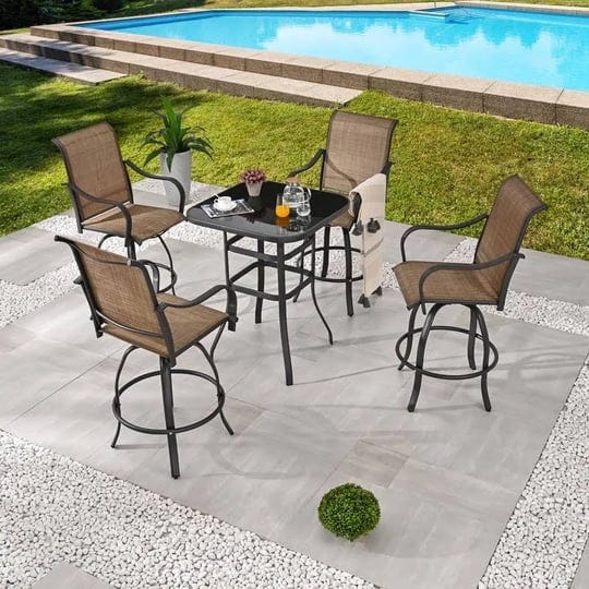 5-piece-outdoor-high-seating-dining-set-beige-1