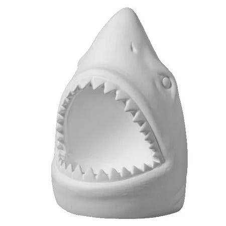 Shark Bite Paintable Ceramic Artwork - Customize It Yourself | Image