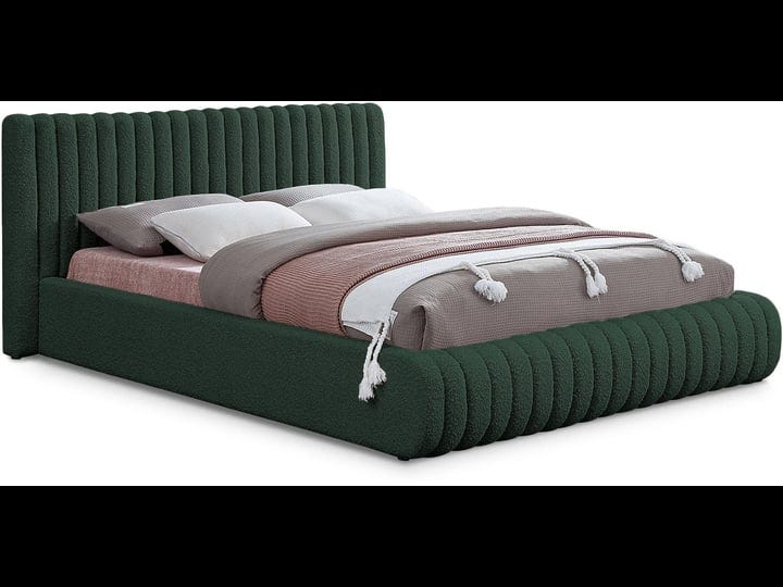 meridian-furniture-nash-green-boucle-fabric-full-bed-1