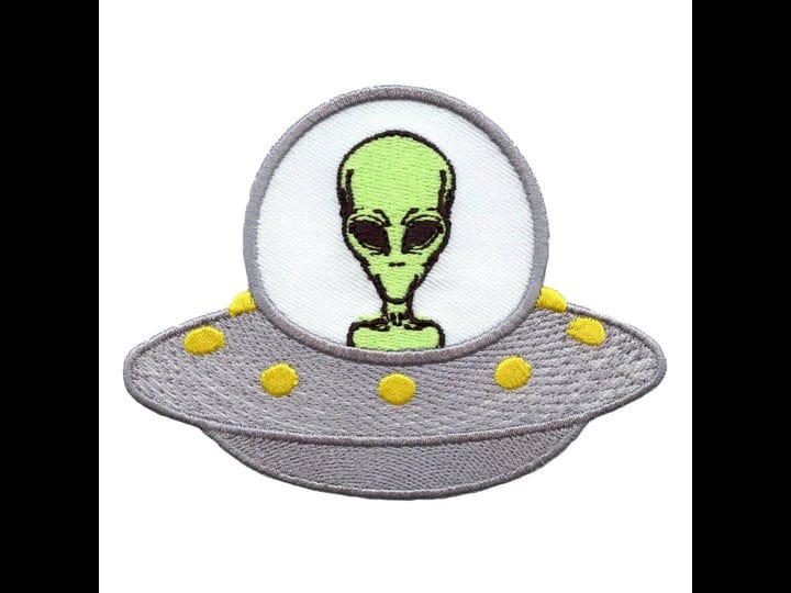 alien-in-ufo-ship-embroidered-iron-on-patch-1