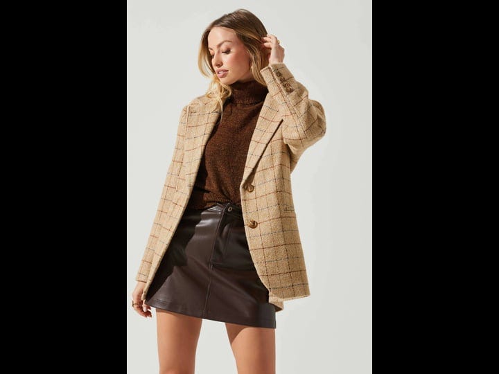 astr-the-label-lottie-plaid-belted-blazer-size-l-taupe-plaid-1