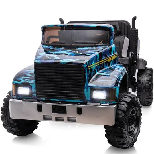 24v-2-seater-powered-ride-on-dump-truck-hikiddo-color-camo-blue-1