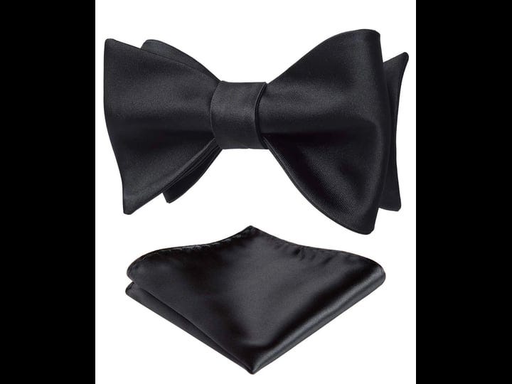 hisdern-bow-ties-for-men-solid-black-self-tie-bow-tie-pocket-square-set-classic-formal-satin-bow-tie-1