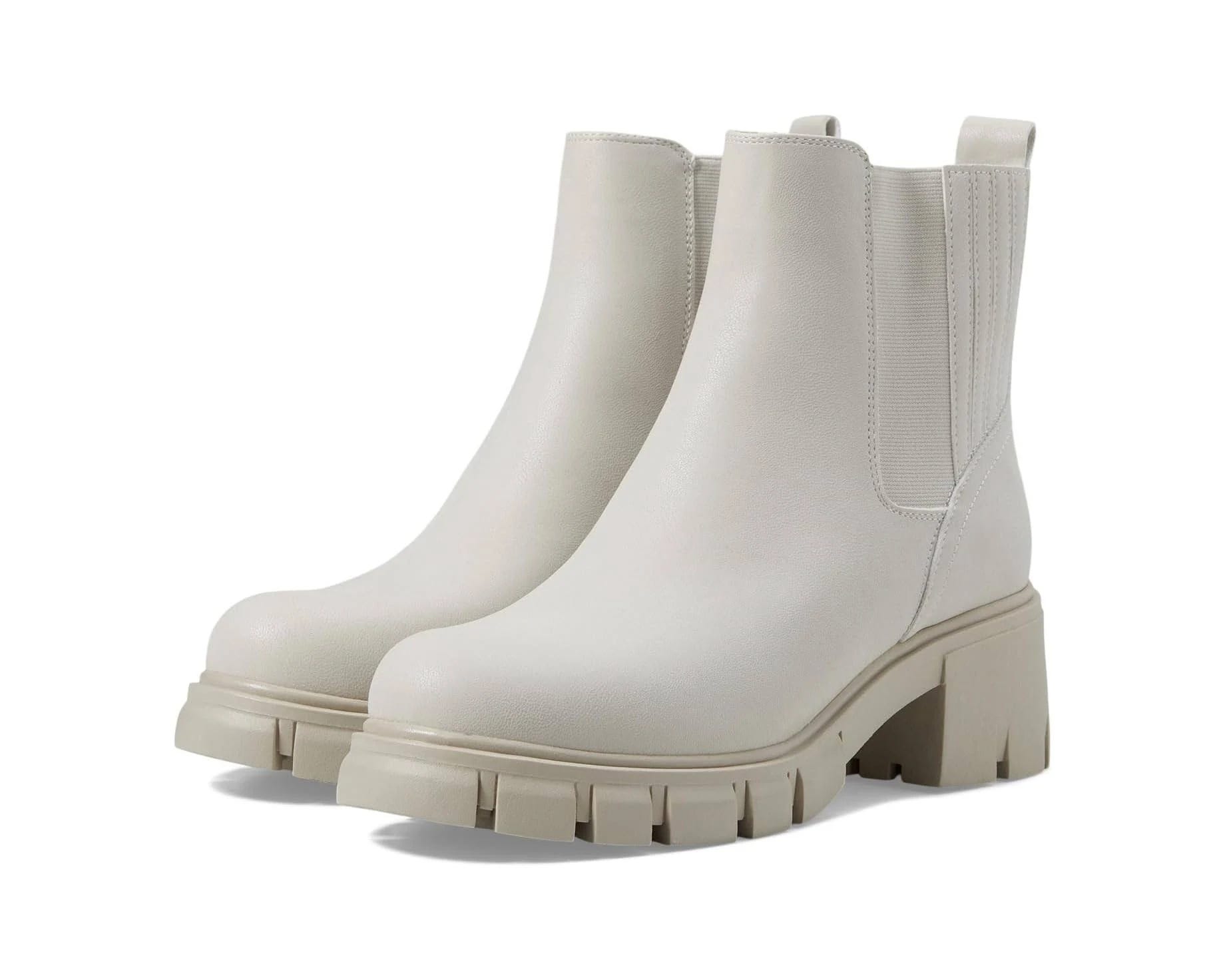 Off-White Chelsea Boot with Stacked Block Heel | Image