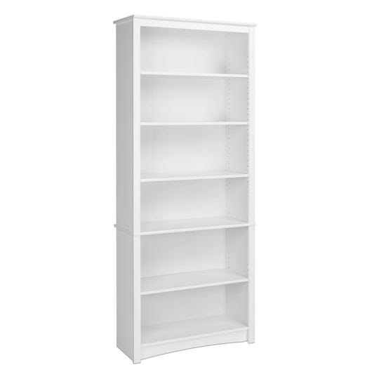 prepac-home-office-6-shelf-white-engineered-wood-standard-bookcase-1