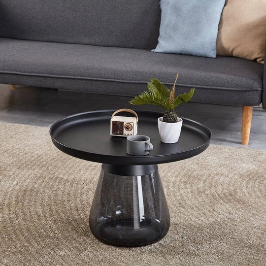smoke-glass-base-with-black-painting-top-coffee-table-living-room-center-table-smokey-1