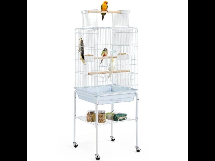yaheetech-rolling-bird-cage-with-stand-1
