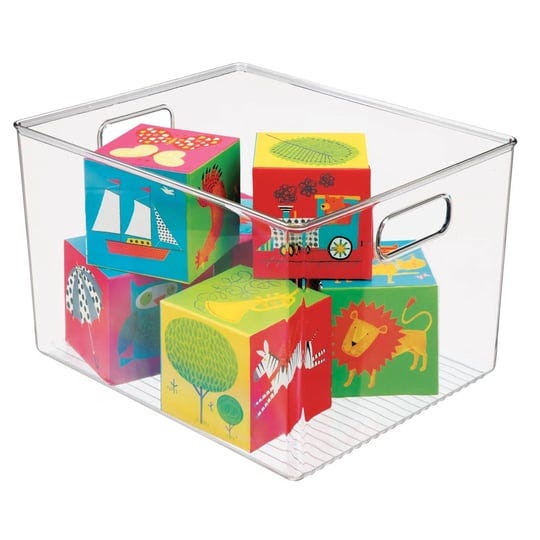 mdesign-large-plastic-household-storage-organizer-bin-with-handles-clear-1