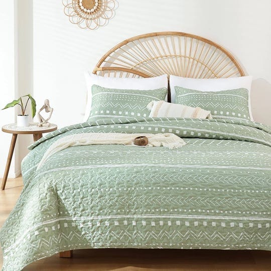 janzaa-quilt-set-boho-quilt-set-sage-green-bedspreads-queen-size3-pcs-soft-reversible-coverlet-with--1