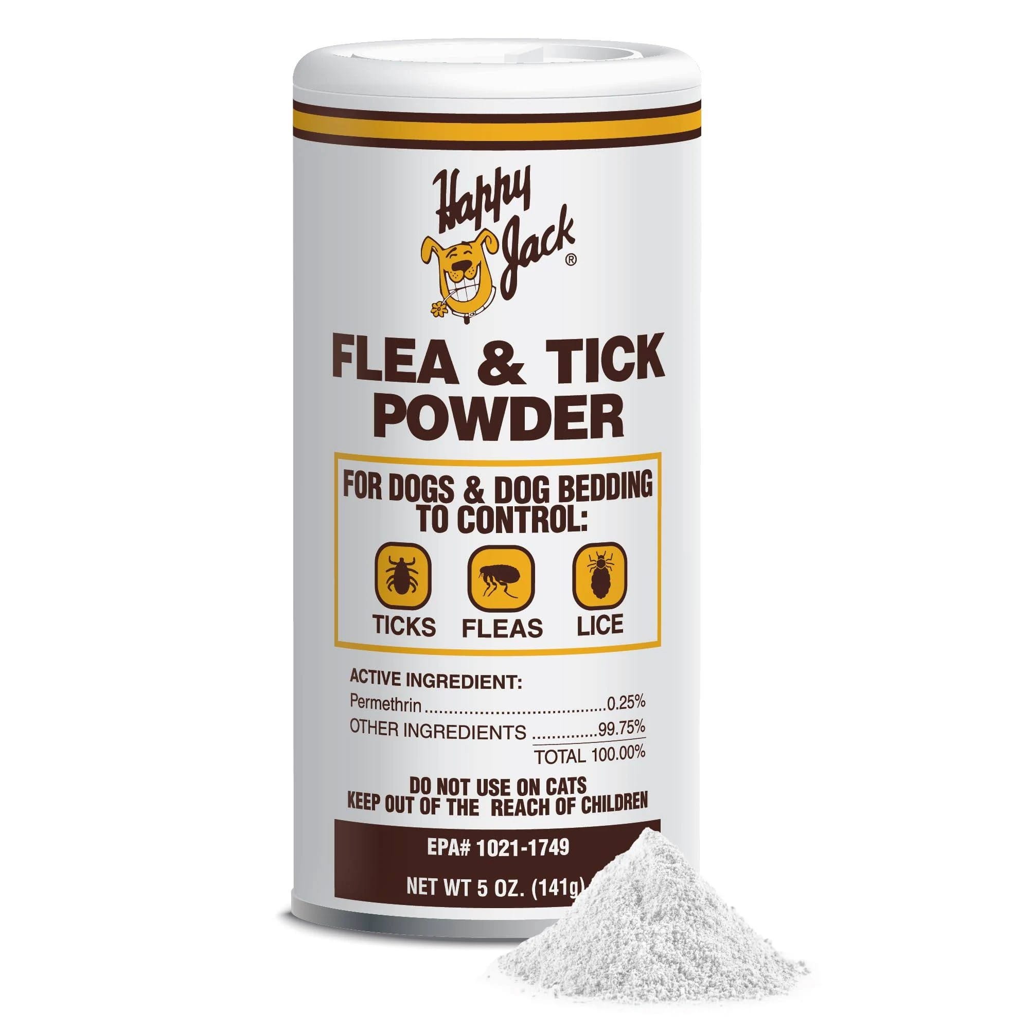 Flea-Free Powder: Happy Jack Dog Flea Control & Tick Repellent | Image