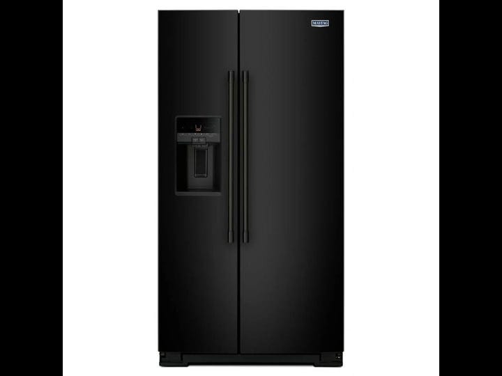 maytag-36-inch-wide-side-by-side-refrigerator-with-external-ice-and-water-26-cu-ft-mss26c6mfb-black-1