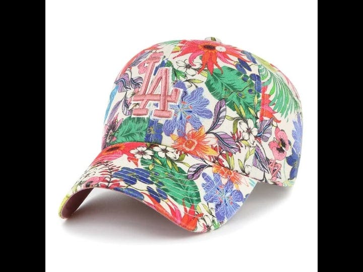 womens-47-natural-los-angeles-dodgers-pollinator-clean-up-adjustable-hat-1