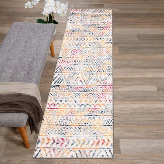 geometric-distressed-bohemian-2-ft-x-7-ft-multi-runner-rug-1