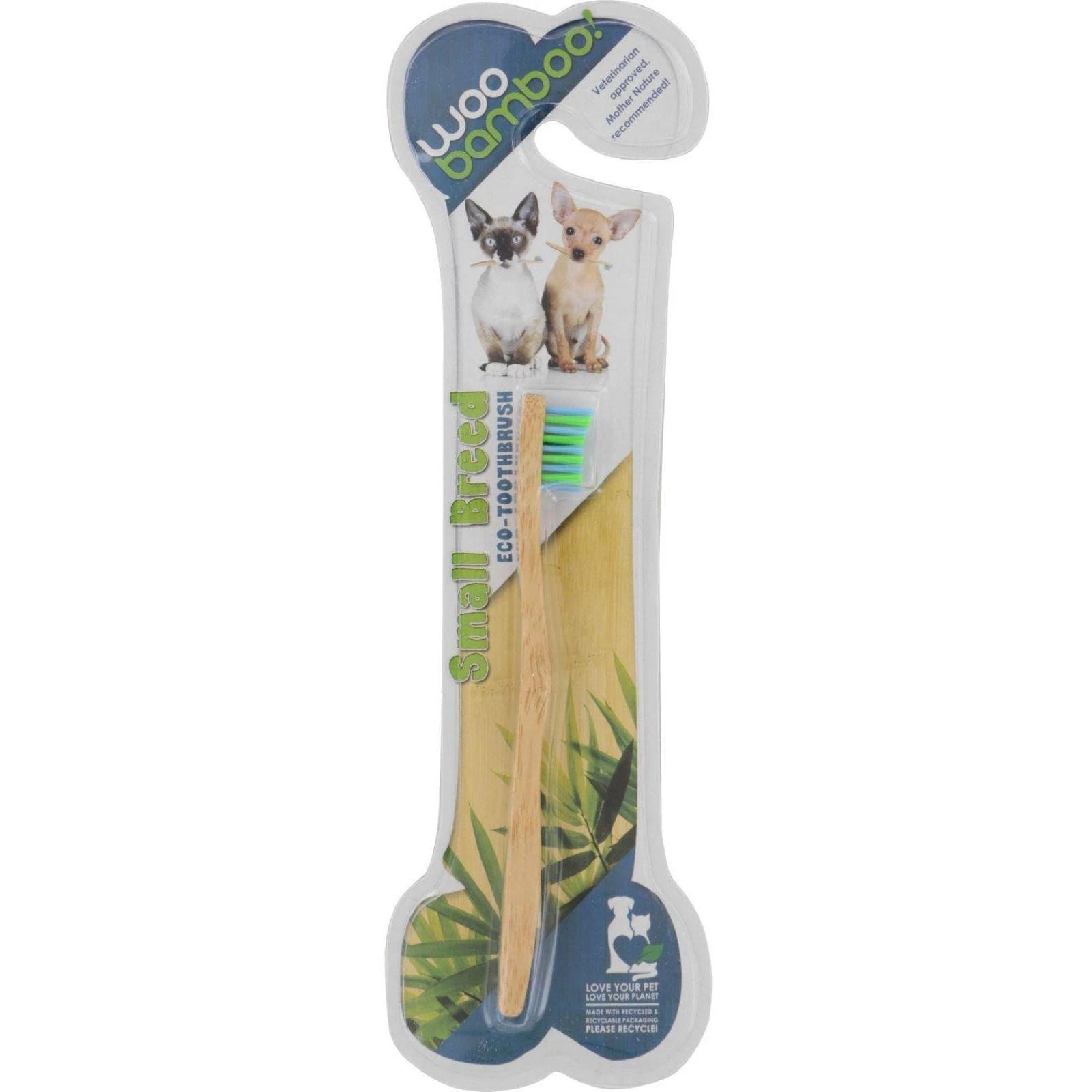 Pet-Safe Bamboo Cat Toothbrush for Healthy Smile | Image