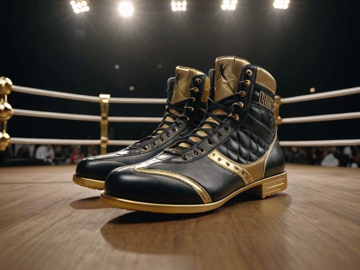 Black-and-Gold-Boxing-Shoes-5