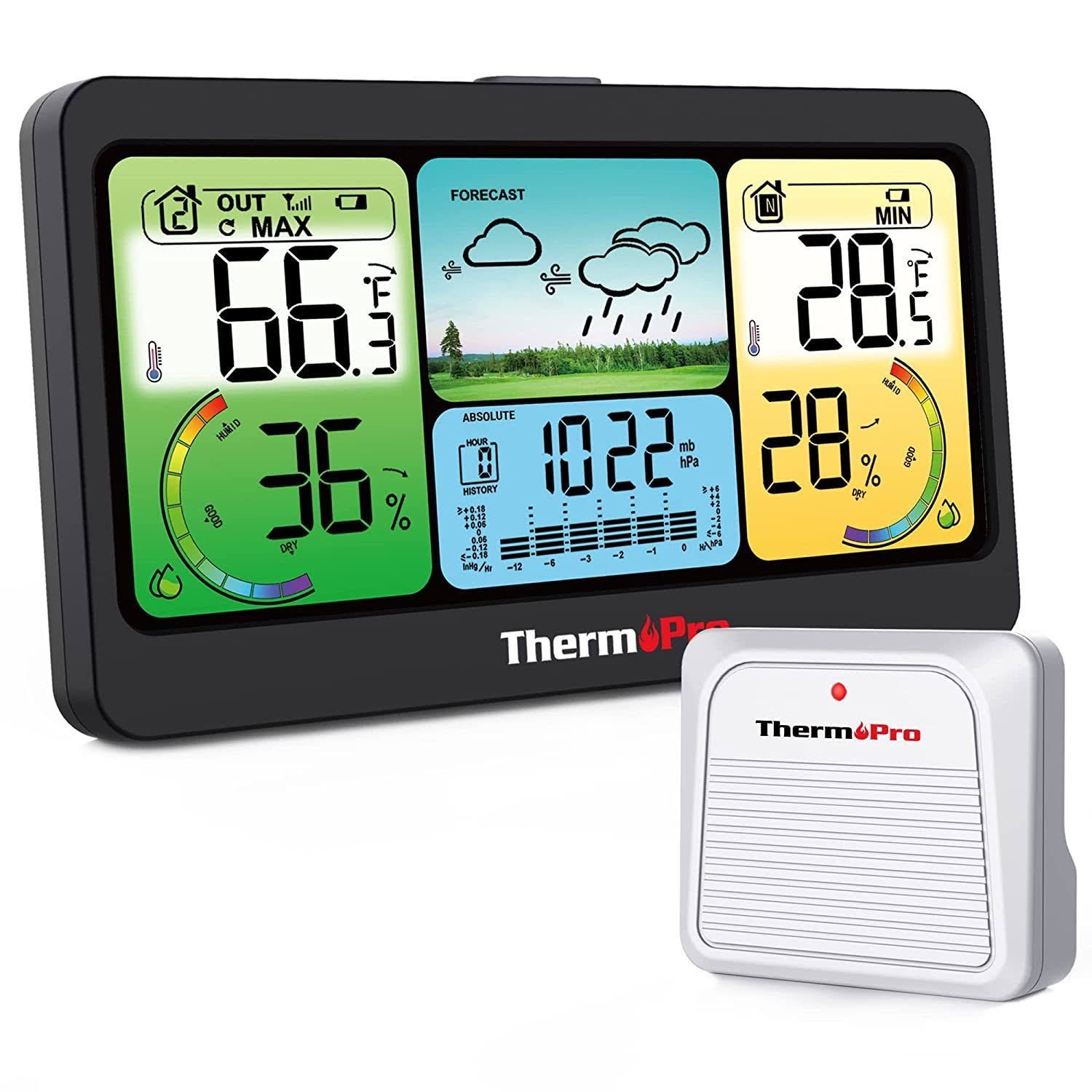Ultimate Indoor/Outdoor Thermometer for Weather Monitoring | Image