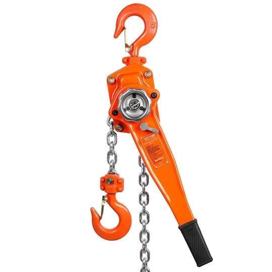 vevor-manual-lever-chain-hoist-1-1-2-ton-3300-lbs-capacity-10-ft-come-along-g80-galvanized-carbon-st-1