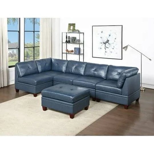 ink-blue-top-grain-leather-6pc-corner-sectional-sofa-contemporary-living-room-furniture-wedge-ottoma-1