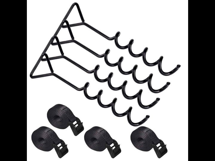 ziziland-trampoline-anchor-kit-heavy-duty-tie-down-system-with-spiral-ground-anchor-stakes-swing-set-1