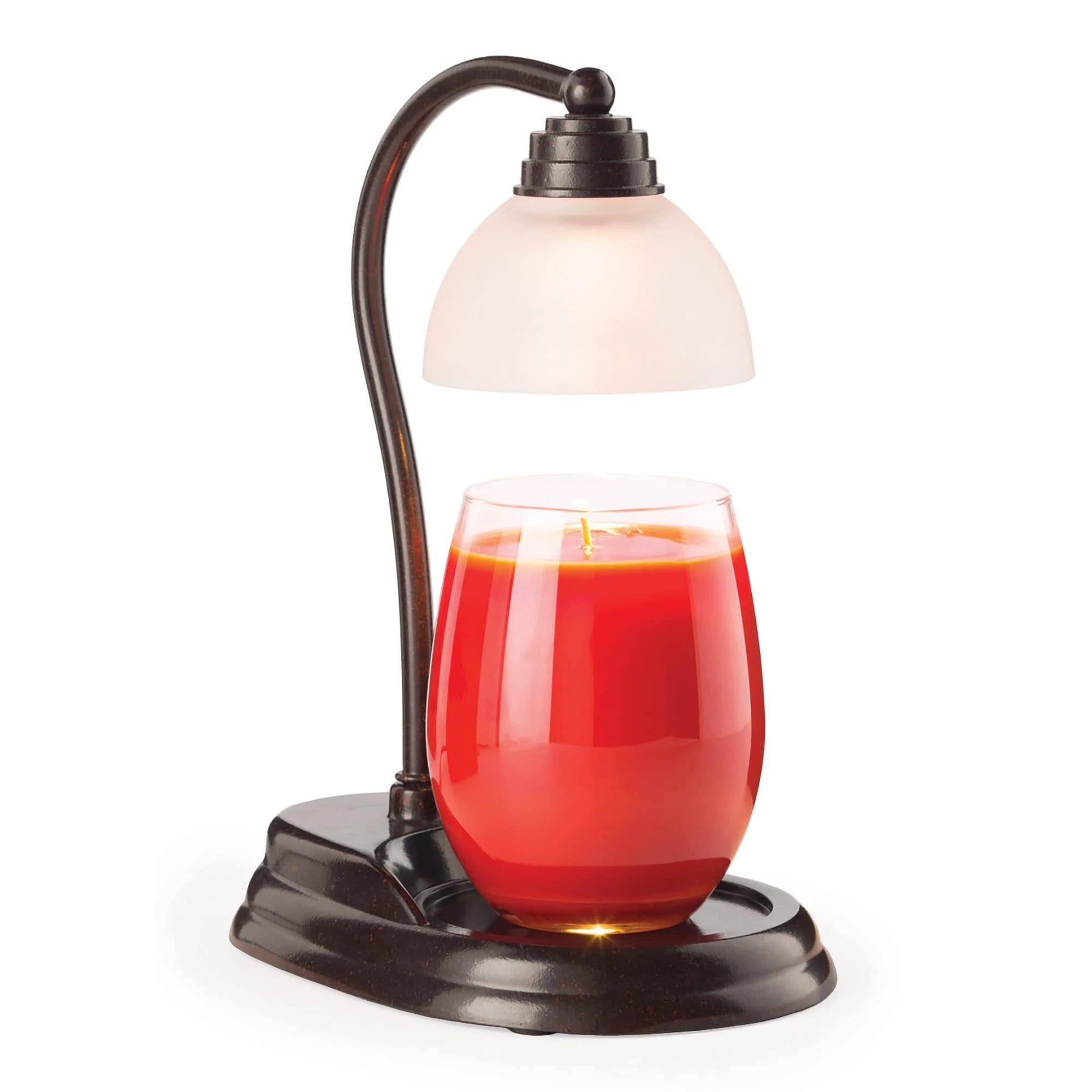 Stylish Aurora Candle Warmer Lamp for Scent and Lighting | Image