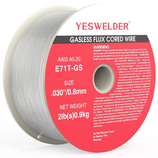 yeswelder-flux-core-gasless-mig-wire-mild-steel-e71tgs-030-diameter-2-pound-strong-abs-plastic-spool-1