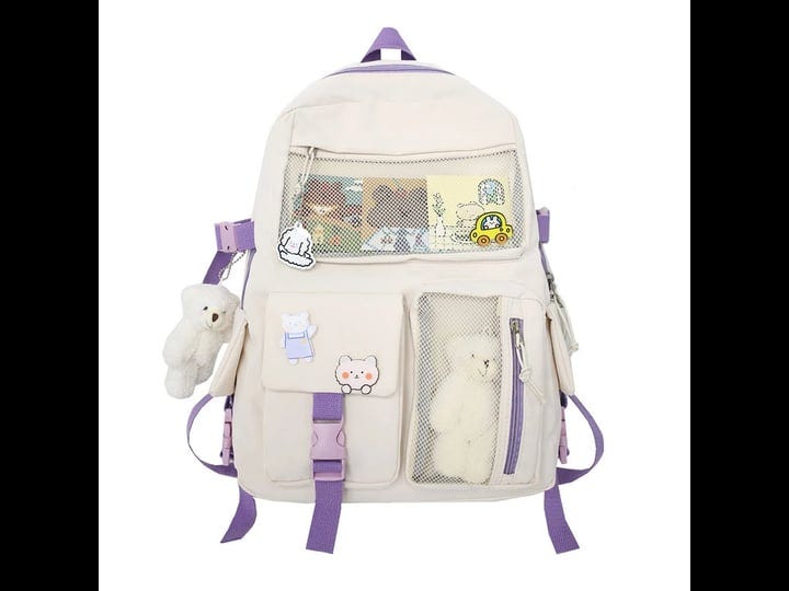 huafook-kawaii-backpack-with-kawaii-pin-cute-accessories-kawaii-girl-backpack-cute-backpack-cute-aes-1