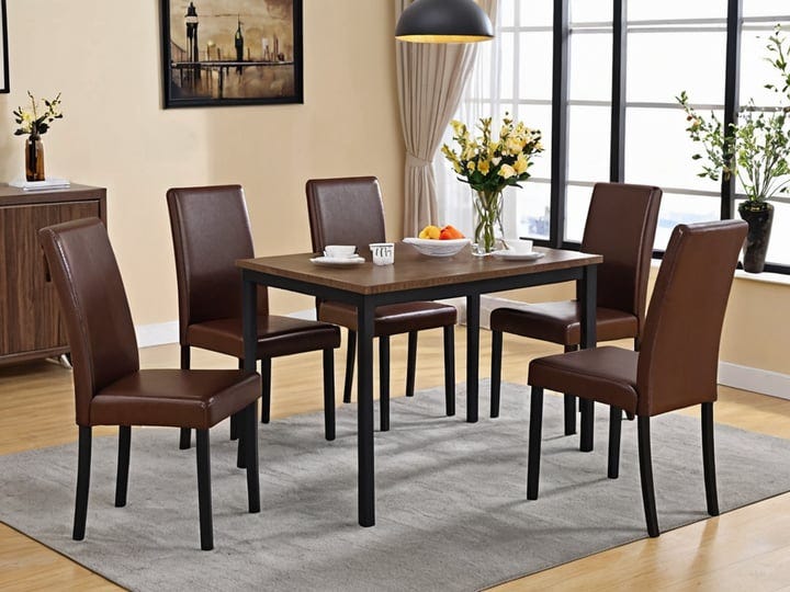Brown-Faux-Leather-Kitchen-Dining-Chairs-6
