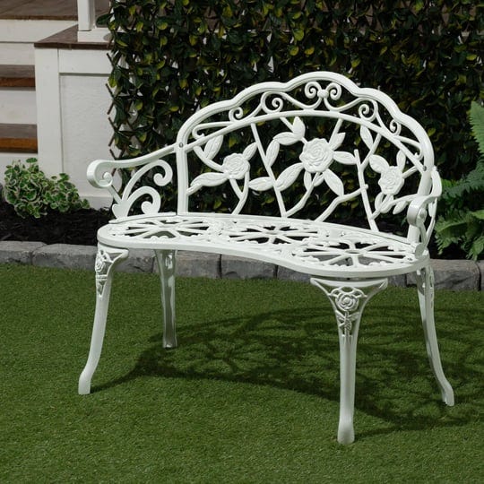 hi-line-gift-78657-wt-white-metal-rose-garden-bench-1