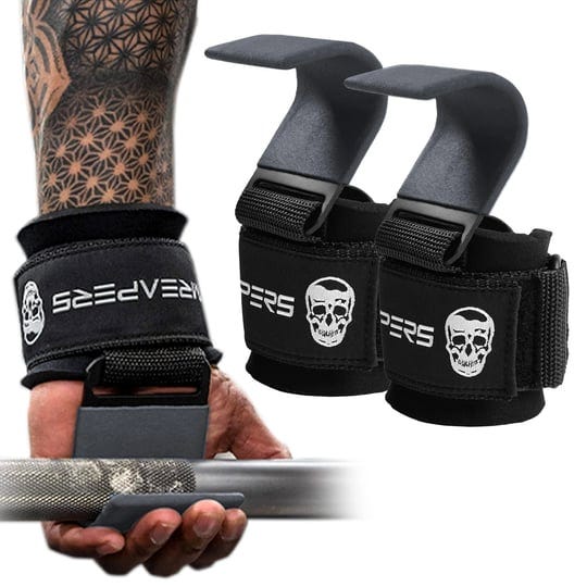 gymreapers-weight-lifting-hooks-pair-heavy-duty-power-wrist-straps-hand-grip-support-for-deadlifts-p-1