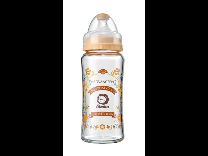 simba-crystal-romance-wide-neck-borosilicate-glass-feeding-bottle-9-oz-beige-1