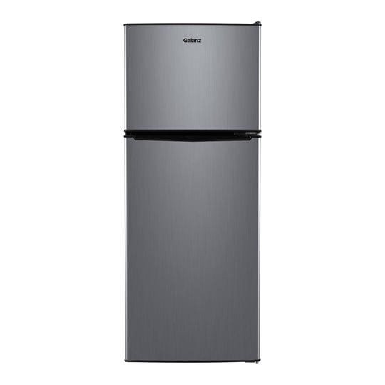 galanz-4-6-cu-ft-stainless-steel-look-2-door-estar-compact-fridge-with-freezer-silver-1