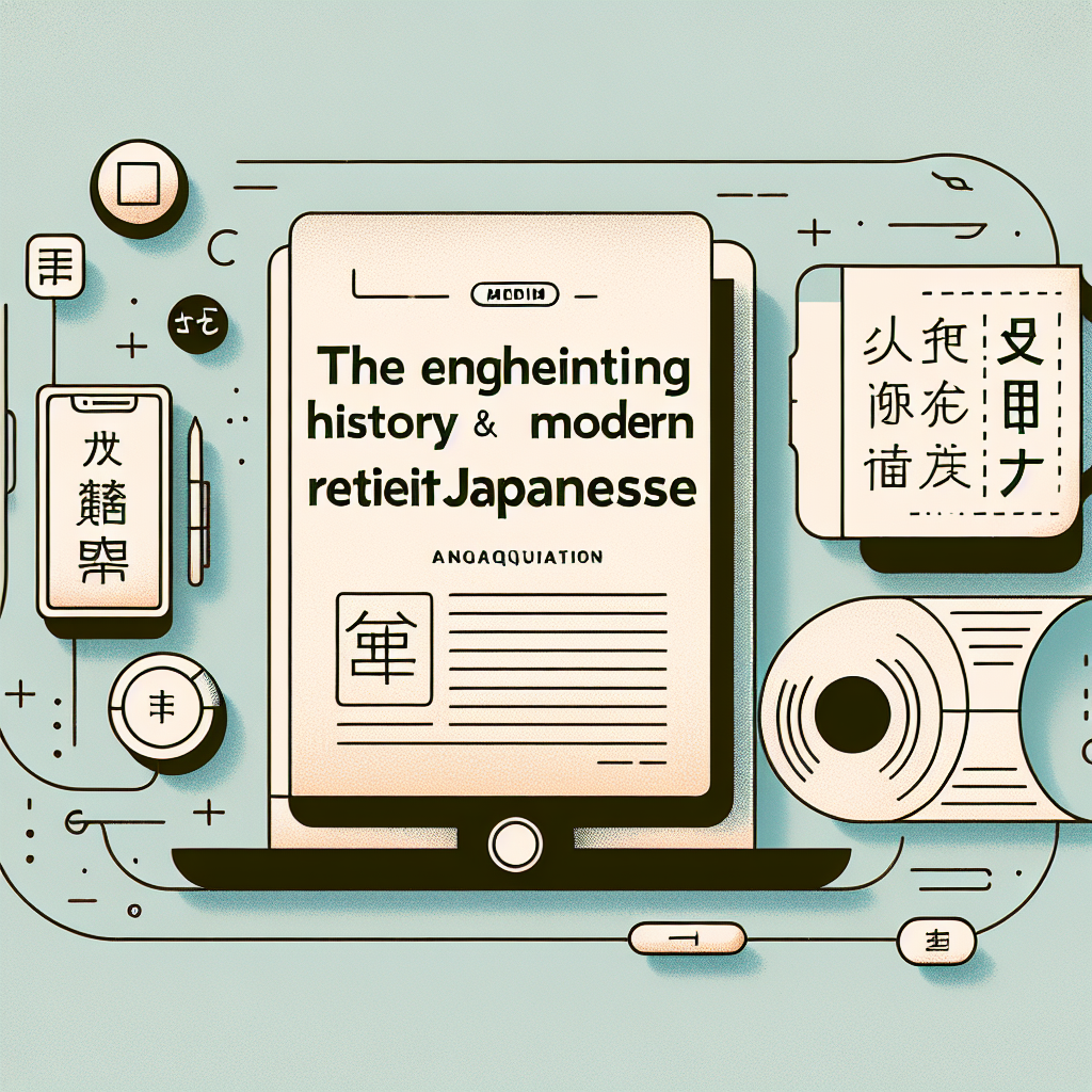  The Enchanting History and Modern Relevance of Japanese