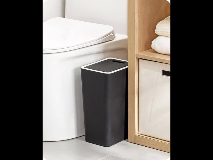 baffect-push-kitchen-bin-with-lid-push-lid-plastic-trash-can-dustbin-bucket-black-rubbish-bin-with-p-1