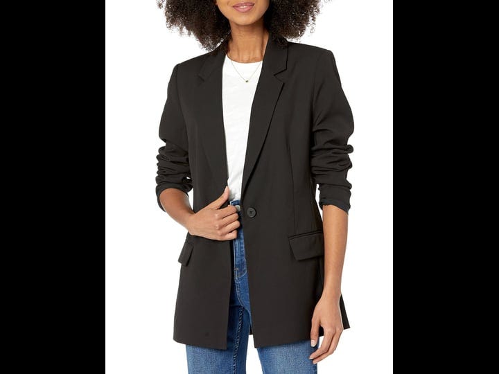 the-drop-womens-blake-long-blazer-black-small-1