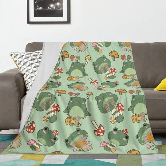 cute-frog-blanket-gifts-for-frog-lovers-soft-frog-mushroom-throw-blanket-for-couch-sofa-bed-cozy-plu-1