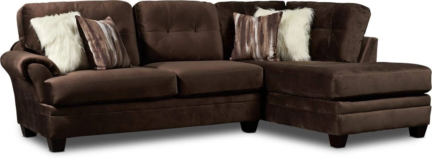 Designer Cordelle 2-Piece Small Sectional with Chaise | Image