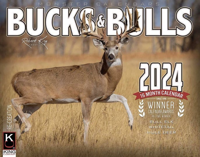 2024-monster-bucks-bulls-signature-series-wall-calendar-16-month-x-large-size-14x22-best-whitetail-d-1